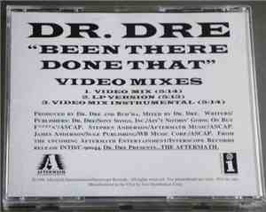 Dr. Dre - Been There Done That (Video Mixes)