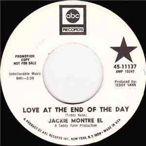 Jackie Montre El - Love At THe End Of The Day / A Poet's Gesture