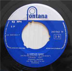 Johnny Mathis With Ray Ellis And His Orchestra - A Certain Smile