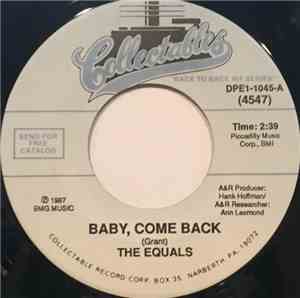 The Equals - Baby Come Back / Hold Me Closer