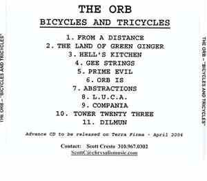 The Orb - Bicycles & Tricycles