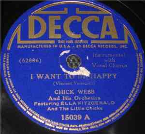 Chick Webb And His Orchestra - I Want To Be Happy / Hallelujah!