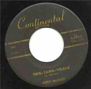 Jerry McCain - Love Me Right / Ting-Tang-Tigalu