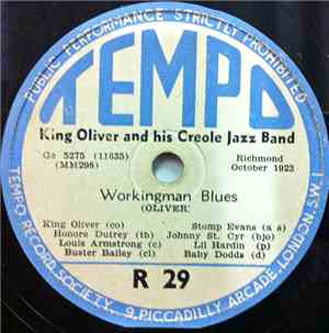 King Oliver And His Creole Jazz Band - Workingman Blues / Zulu's Ball
