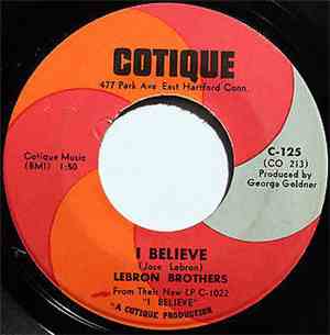 Lebron Brothers - I Believe / Walk On