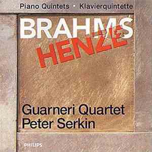 Hans Werner Henze / Johannes Brahms - Klavierquintette