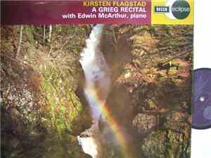 Kirsten Flagstad With Edwin McArthur - A Grieg Recital