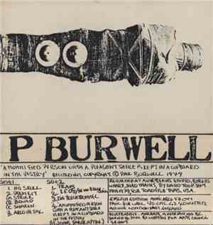 P Burwell - A Mummified Person With A Pleasant Smile Is Kept In A Cupboard  ...