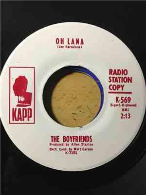 The Boyfriends  - Let's Fall in Love / Oh Lana