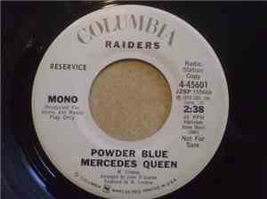 Raiders  - Powder Blue Mercedes Queen