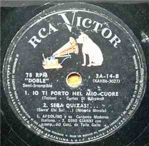 Ardolino Y Su Conjunto Moderno Italiano, Dino Gianni - Arrivederci...! / Amemonos Asi / Io Ti Porto Nel Mio Cuore / Sera Quizas...