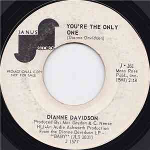 Dianne Davidson - You're The Only One / (I Need A) Sixty Minute Man
