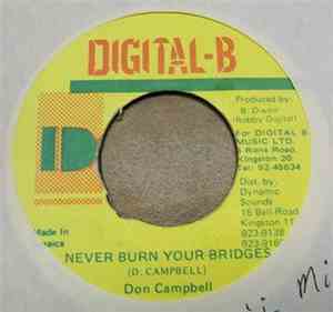Don Campbell - Never Burn Your Bridges