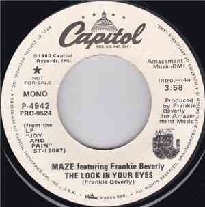 Maze Featuring Frankie Beverly - The Look In Your Eyes