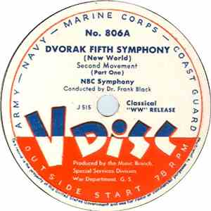NBC Symphony Conducted By Dr. Frank Black - Dvorak Fifth Symphony (New Worl ...