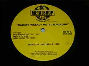 Various - Metalshop - Radio's Weekly Metal Magazine (Week Of January 4, 198 ...