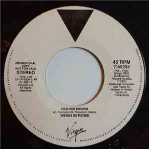 When In Rome - Heaven Knows