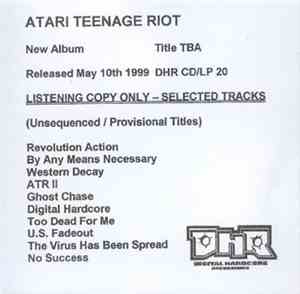 Atari Teenage Riot - 60 Second Wipe Out (Listening Copy)