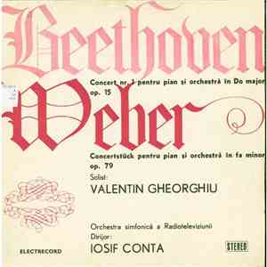 Beethoven - Weber / Solist: Valentin Gheorghiu, Orchestra simfonică a Radio ...