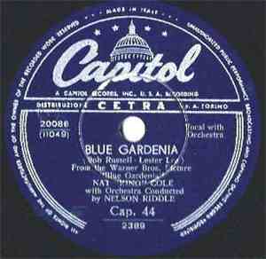 Nat King Cole - Blue Gardenia