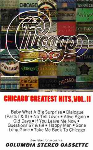 Chicago  - Greatest Hits, Volume II