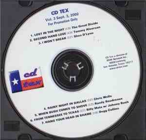 Various - CD Tex - Vol. 3 - Sept. 3, 2002