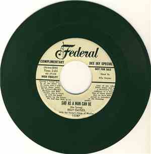 Billy Gayles - Sad As A Man Can Be / Just One More Time