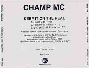 Champ MC - Keep It On The Real