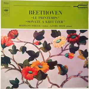 Hermann Oehler Violin Piano - Beethoven 