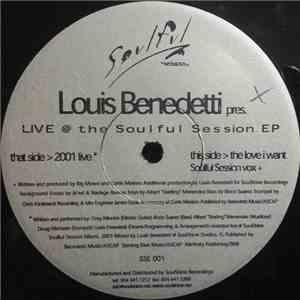 Louis Benedetti - Live @ The Soulful Session EP