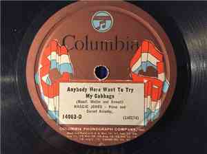 Maggie Jones - Anybody Here Want To Try My Cabbage / You May Go But You'll  ...