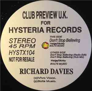 Richard Davies - Don't Stop Believing