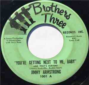 Jimmy Armstrong / Jimmy Armstrong's Jivetime - You're Getting Next To Me, B ...