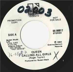 Queen - Calling All Girls