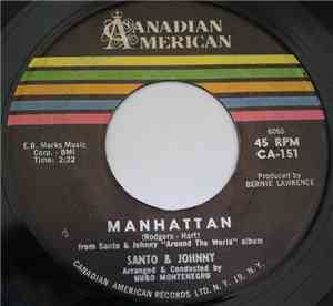 Santo & Johnny - Manhattan / On Your Mark