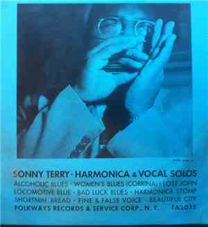 Sonny Terry - Harmonica & Vocal Solos