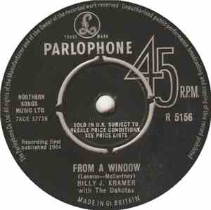 Billy J. Kramer With The Dakotas - From A Window