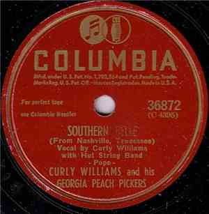 Curly Williams And His Georgia Peach Pickers - Southern Belle / Jealous Lad ...
