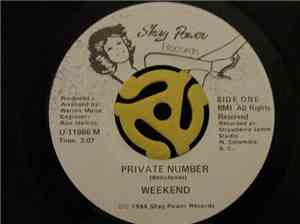 Weekend  - Private Number