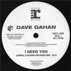 Dave Gahan - I Need You