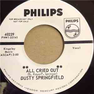 Dusty Springfield - All Cried Out