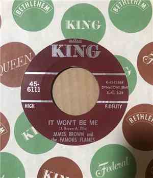 James Brown - It Won’t Be Me / Mona Lisa
