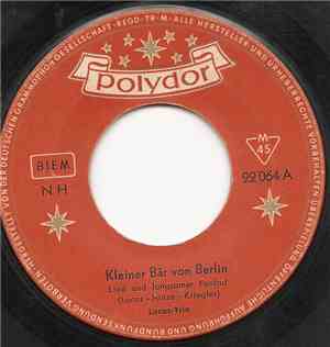Lucas-Trio - Kleiner Bär Von Berlin