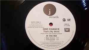 One Chance - That's My Word