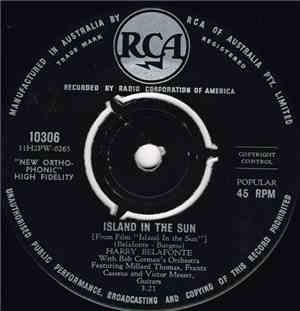 Harry Belafonte With Bob Corman's Orchestra Featuring Millard Thomas, Frant ...