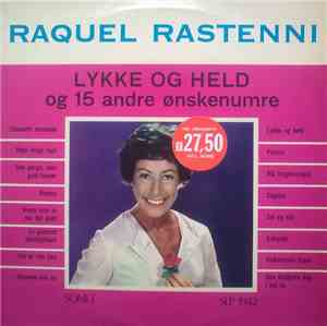 Raquel Rastenni - Lykke Og Held Og 15 Andre Ønskenumre