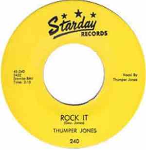 Thumper Jones - Rock It / How Come It