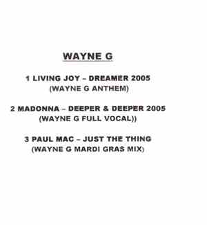 Wayne G - Untitled