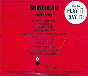 Shinehead - Family Affair