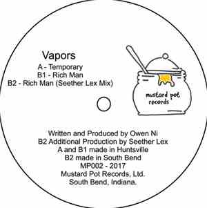 Vapors (Aka Owen Ni) - Temporary / Rich Man
